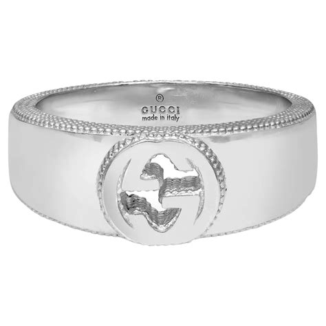 gucci 925 silver|gucci interlocking rings.